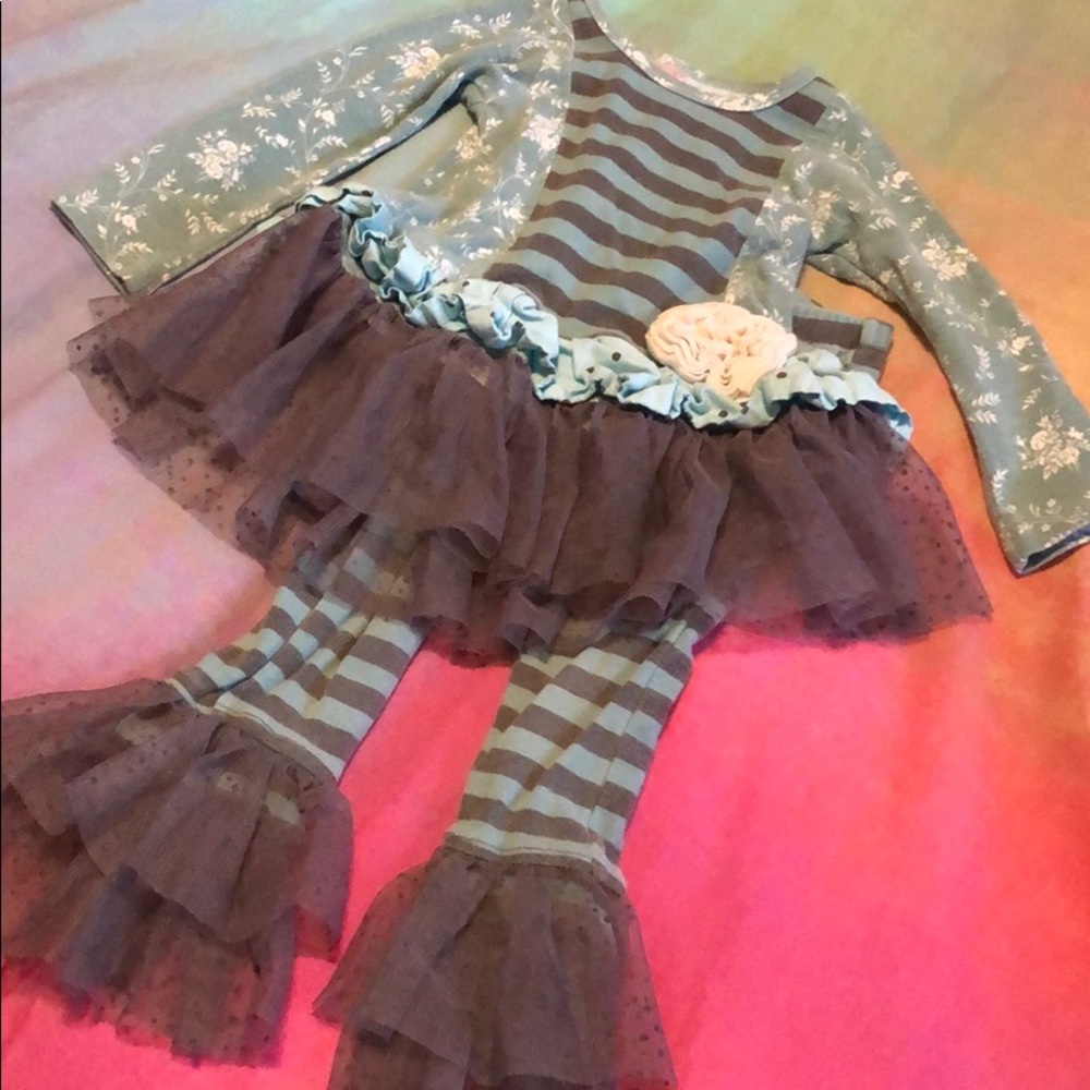 Long sleeve girls matching set